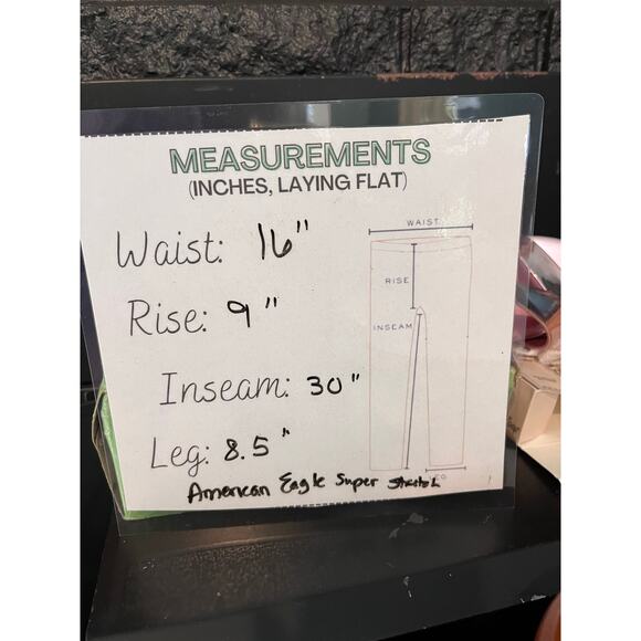 American Eagle Super Stretch Jeans 10 Kick Boot Flared Western Casual Cowgirl - Picture 2 of 8